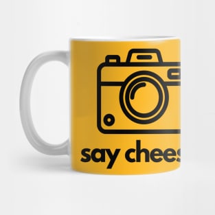 Say cheese! A photography design Mug